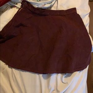 American apparel corduroy skirt